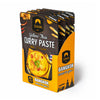 Packaging of Siam Yellow Thai Curry Paste on a white background